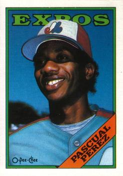 1988 O-Pee-Chee Baseball Cards 237     Pascual Perez